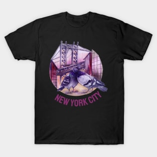 New York City Skyline Broadway Wall street Fifth avenue Times square New York New York Travel holidays T-Shirt